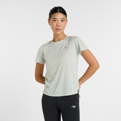 Bluzka damska na wiosnę sportowa New Balance ze sklepu: New Balance Poland w kategorii: Bluzki damskie - zdjęcie 08F3FC-30B-10813_3214885