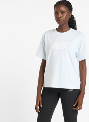 Bluzka damska na wiosnę New Balance ze sklepu: New Balance Poland w kategorii: Bluzki damskie - zdjęcie 08F3FC-30B-10813_3214995