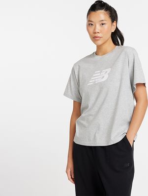 Bluzka damska na wiosnę New Balance ze sklepu: New Balance Poland w kategorii: Bluzki damskie - zdjęcie 08F3FC-30B-10813_3214997