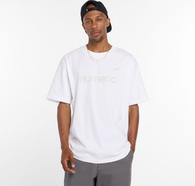 T-shirt męski na wiosnę New Balance ze sklepu: New Balance Poland w kategorii: T-shirty męskie - zdjęcie 08F3FC-30B-10813_3215443
