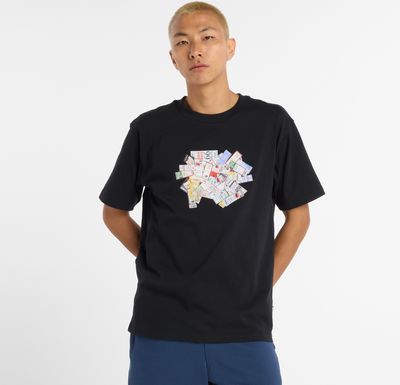 New Balance - T-shirt męski letni ze sklepu: New Balance Poland w kategorii: T-shirty męskie - zdjęcie 08F3FC-30B-10813_3215495