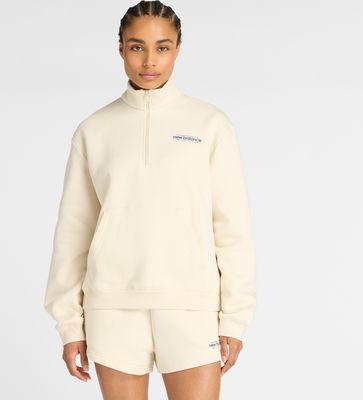 Bluza damska na jesień New Balance ze sklepu: New Balance Poland w kategorii: Bluzy damskie - zdjęcie 08F3FC-30B-10813_3215597