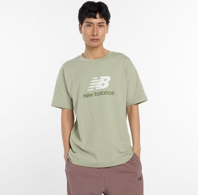 T-shirt męski na wiosnę New Balance ze sklepu: New Balance Poland w kategorii: T-shirty męskie - zdjęcie 08F3FC-30B-10813_3215756