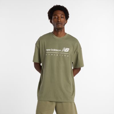 T-shirt męski na wiosnę New Balance ze sklepu: New Balance Poland w kategorii: T-shirty męskie - zdjęcie 08F3FC-30B-10813_3215827