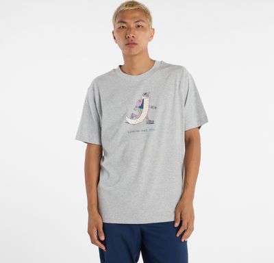 New Balance - T-shirt męski na wiosnę ze sklepu: New Balance Poland w kategorii: T-shirty męskie - zdjęcie 08F3FC-30B-10813_3215850