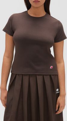 Bluzka damska w sportowym stylu New Balance ze sklepu: New Balance Poland w kategorii: Bluzki damskie - zdjęcie 08F3FC-30B-10813_3215858