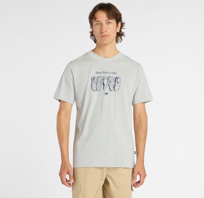 T-shirt męski w sportowym stylu New Balance ze sklepu: New Balance Poland w kategorii: T-shirty męskie - zdjęcie 08F3FC-30B-10813_3216059