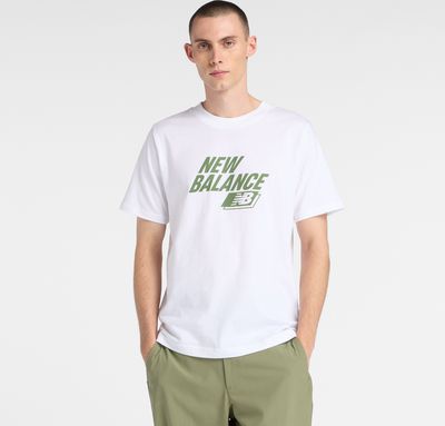 T-shirt męski sportowy New Balance ze sklepu: New Balance Poland w kategorii: T-shirty męskie - zdjęcie 08F3FC-30B-10813_3216232