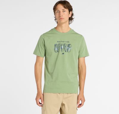 T-shirt męski wiosenny New Balance ze sklepu: New Balance Poland w kategorii: T-shirty męskie - zdjęcie 08F3FC-30B-10813_3216233
