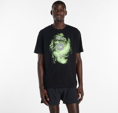 T-shirt męski sportowy New Balance ze sklepu: New Balance Poland w kategorii: T-shirty męskie - zdjęcie 08F3FC-30B-10813_3216321