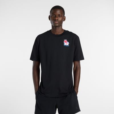 New Balance - T-shirt męski na wiosnę ze sklepu: New Balance Poland w kategorii: T-shirty męskie - zdjęcie 08F3FC-30B-10813_3216395