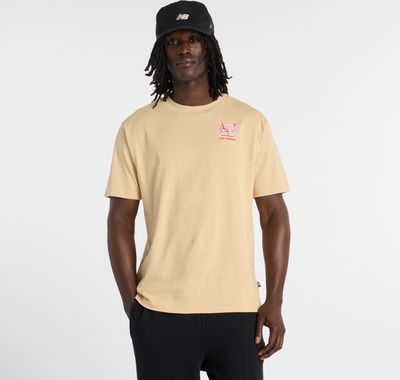 T-shirt męski na wiosnę New Balance ze sklepu: New Balance Poland w kategorii: T-shirty męskie - zdjęcie 08F3FC-30B-10813_3216399