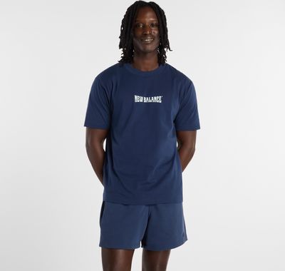 T-shirt męski letni New Balance ze sklepu: New Balance Poland w kategorii: T-shirty męskie - zdjęcie 08F3FC-30B-10813_3216492