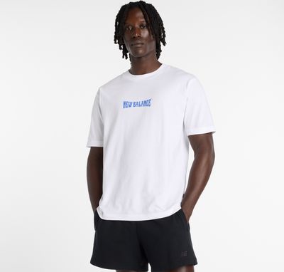 T-shirt męski sportowy New Balance ze sklepu: New Balance Poland w kategorii: T-shirty męskie - zdjęcie 08F3FC-30B-10813_3216493