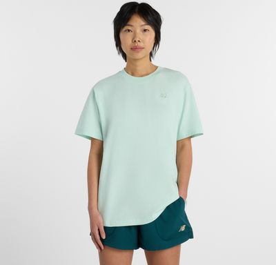 New Balance - Bluzka damska na wiosnę w sportowym stylu ze sklepu: New Balance Poland w kategorii: Bluzki damskie - zdjęcie 08F3FC-30B-10813_3216666