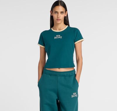 Bluzka damska wiosenna sportowa New Balance ze sklepu: New Balance Poland w kategorii: Bluzki damskie - zdjęcie 08F3FC-30B-10813_3216682