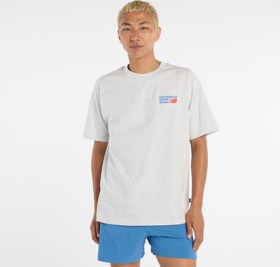 New Balance - T-shirt męski sportowy ze sklepu: New Balance Poland w kategorii: T-shirty męskie - zdjęcie 08F3FC-30B-10813_3216901