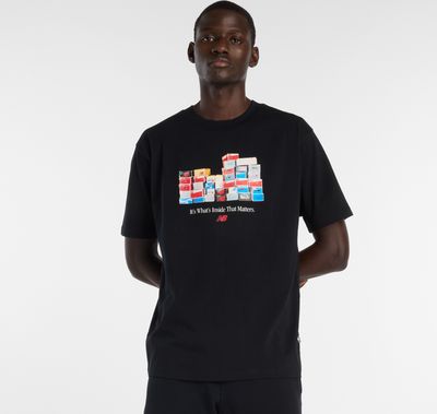 T-shirt męski na wiosnę New Balance ze sklepu: New Balance Poland w kategorii: T-shirty męskie - zdjęcie 08F3FC-30B-10813_3216905