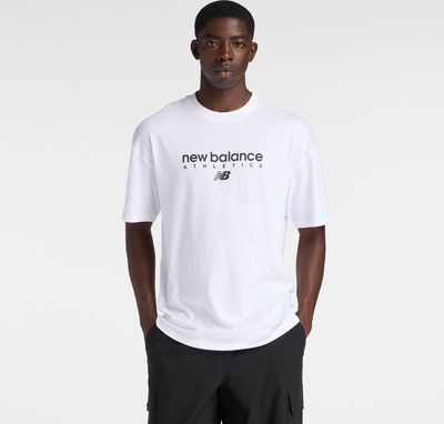 T-shirt męski New Balance ze sklepu: New Balance Poland w kategorii: T-shirty męskie - zdjęcie 08F3FC-30B-10813_3217191