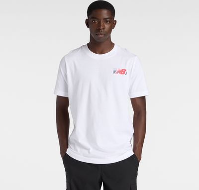 T-shirt męski New Balance ze sklepu: New Balance Poland w kategorii: T-shirty męskie - zdjęcie 08F3FC-30B-10813_3217193