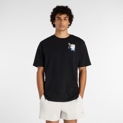 T-shirt męski na wiosnę New Balance ze sklepu: New Balance Poland w kategorii: T-shirty męskie - zdjęcie 08F3FC-30B-10813_3217225