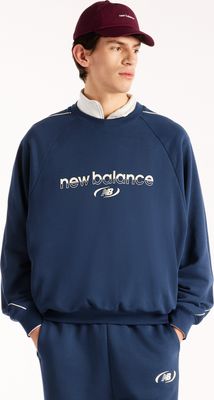 Bluza męska w stylu młodzieżowym jesienna New Balance ze sklepu: New Balance Poland w kategorii: Bluzy męskie - zdjęcie 08F3FC-30B-10813_3217342