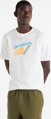 T-shirt męski w sportowym stylu New Balance ze sklepu: New Balance Poland w kategorii: T-shirty męskie - zdjęcie 08F3FC-30B-10813_3217350