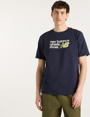 T-shirt męski w sportowym stylu New Balance ze sklepu: New Balance Poland w kategorii: T-shirty męskie