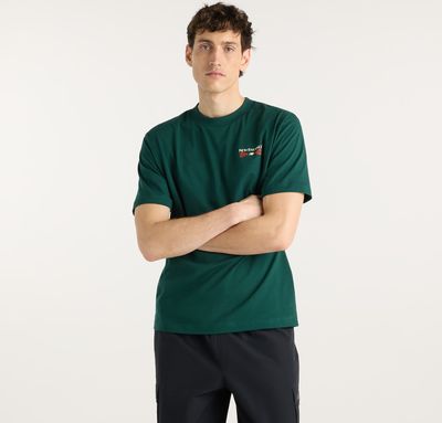 T-shirt męski w sportowym stylu New Balance ze sklepu: New Balance Poland w kategorii: T-shirty męskie - zdjęcie 08F3FC-30B-10813_3217395
