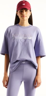 Bluzka damska sportowa na wiosnę New Balance ze sklepu: New Balance Poland w kategorii: Bluzki damskie - zdjęcie 08F3FC-30B-10813_3217397