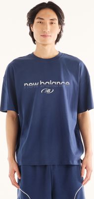 New Balance - T-shirt męski sportowy ze sklepu: New Balance Poland w kategorii: T-shirty męskie - zdjęcie 08F3FC-30B-10813_3217691