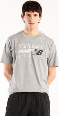 New Balance - T-shirt męski wiosenny ze sklepu: New Balance Poland w kategorii: T-shirty męskie - zdjęcie 08F3FC-30B-10813_3217772