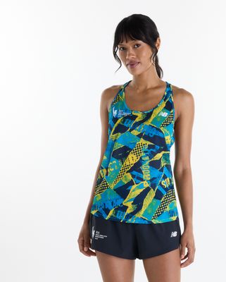 Bluzka damska na lato New Balance ze sklepu: New Balance Poland w kategorii: Bluzki damskie - zdjęcie 08F3FC-30B-10813_3218049