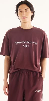 New Balance - T-shirt męski na wiosnę ze sklepu: New Balance Poland w kategorii: T-shirty męskie - zdjęcie 08F3FC-30B-10813_3218196