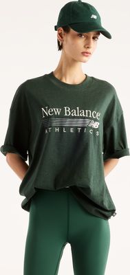 Bluzka damska sportowa młodzieżowa New Balance ze sklepu: New Balance Poland w kategorii: Bluzki damskie - zdjęcie 08F3FC-30B-10813_3218215