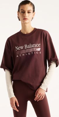 New Balance - Bluzka damska sportowa ze sklepu: New Balance Poland w kategorii: Bluzki damskie - zdjęcie 08F3FC-30B-10813_3218216