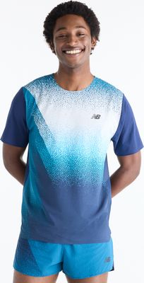 T-shirt męski na wiosnę New Balance ze sklepu: New Balance Poland w kategorii: T-shirty męskie - zdjęcie 08F3FC-30B-10813_3218237