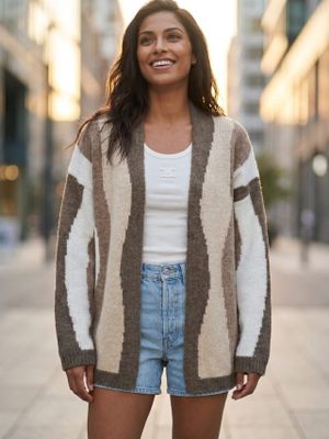 Sweter damski casualowy ze sklepu: STYLOWO w kategorii: Swetry damskie - zdjęcie 0DC0A2-EAA-13173_10114