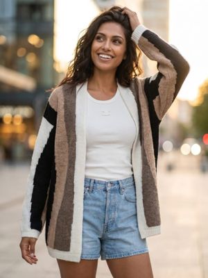 Sweter damski casual ze sklepu: STYLOWO w kategorii: Swetry damskie - zdjęcie 0DC0A2-EAA-13173_10116