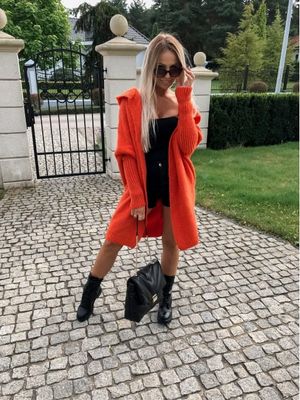 Sweter damski casual na zimę ze sklepu: STYLOWO w kategorii: Swetry damskie - zdjęcie 0DC0A2-EAA-13173_4824