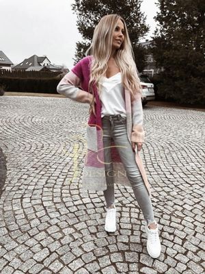 Sweter damski casual ze sklepu: STYLOWO w kategorii: Swetry damskie - zdjęcie 0DC0A2-EAA-13173_4879