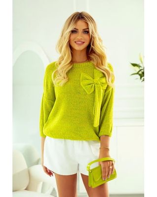 Sweter damski casual ze sklepu: STYLOWO w kategorii: Swetry damskie - zdjęcie 0DC0A2-EAA-13173_8279
