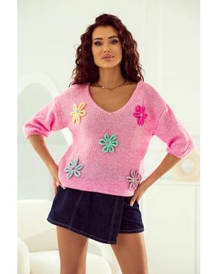 Sweter damski ze sklepu: STYLOWO w kategorii: Swetry damskie - zdjęcie 0DC0A2-EAA-13173_8376