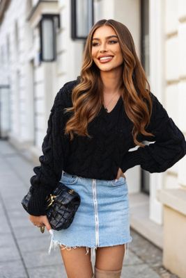 Sweter damski zimowy ze sklepu: STYLOWO w kategorii: Swetry damskie - zdjęcie 0DC0A2-EAA-13173_9574