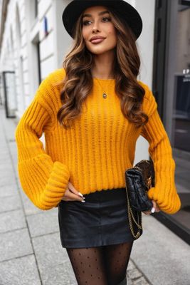 Sweter damski casual ze sklepu: STYLOWO w kategorii: Swetry damskie - zdjęcie 0DC0A2-EAA-13173_9580