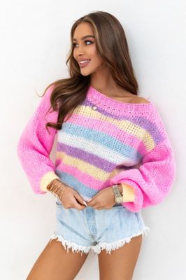 Sweter damski zimowy ze sklepu: STYLOWO w kategorii: Swetry damskie - zdjęcie 0DC0A2-EAA-13173_9700