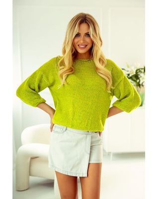 Sweter damski casual na zimę ze sklepu: STYLOWO w kategorii: Swetry damskie - zdjęcie 0DC0A2-EAA-13173_8306