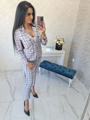 Spodnie damskie klasyczne ze sklepu: STYLOWO w kategorii: Spodnie damskie - zdjęcie 0DC0A2-EAA-13173_3511