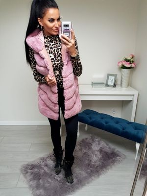 Kamizelka damska casual jesienna ze sklepu: STYLOWO w kategorii: Kamizelki damskie - zdjęcie 0DC0A2-EAA-13173_450