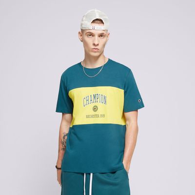 T-shirt męski w stylu młodzieżowym Champion ze sklepu: 50style.pl w kategorii: T-shirty męskie - zdjęcie 110026D-FE4-6238_219853GS549